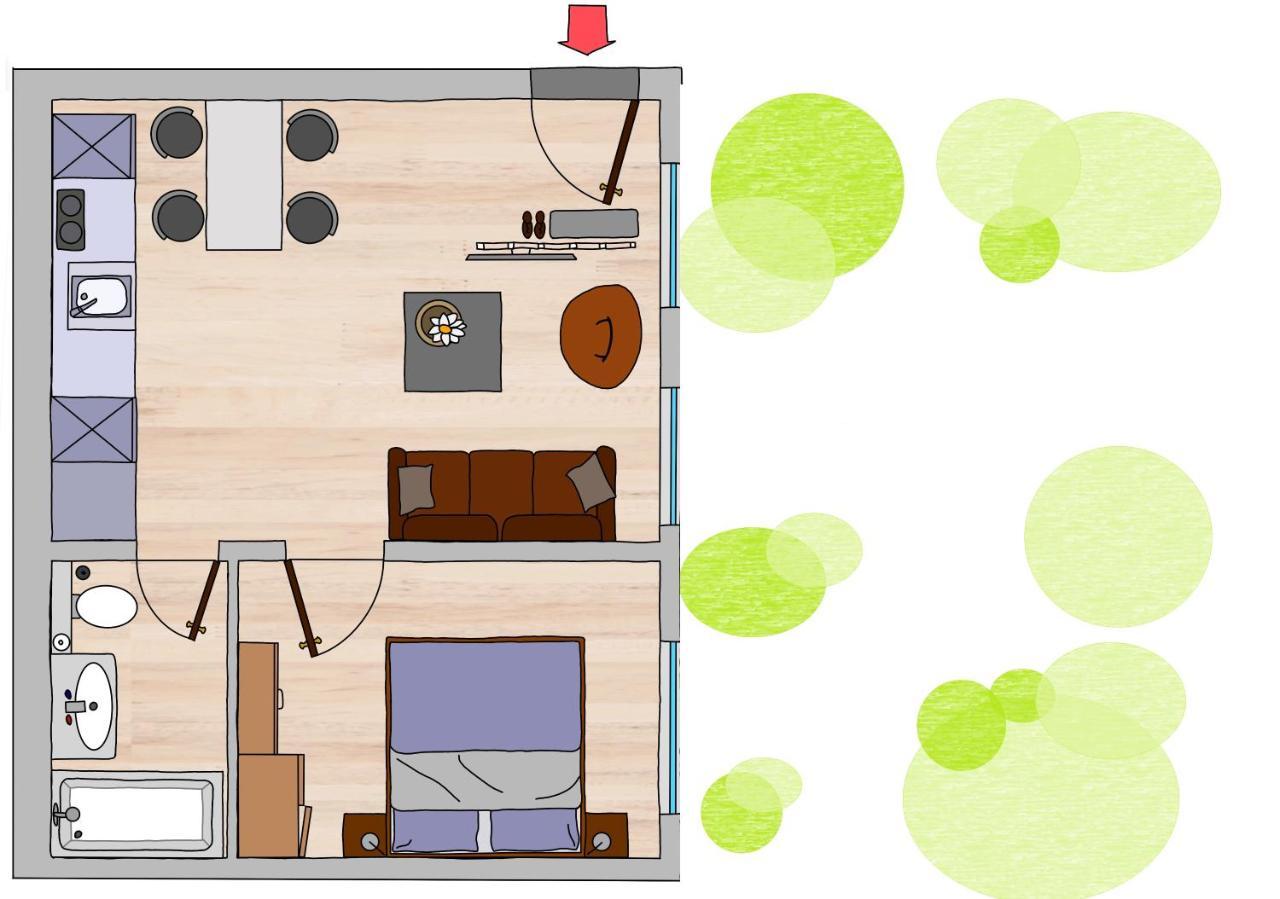 Apartments Zur Alten Konditorei 什未林 外观 照片