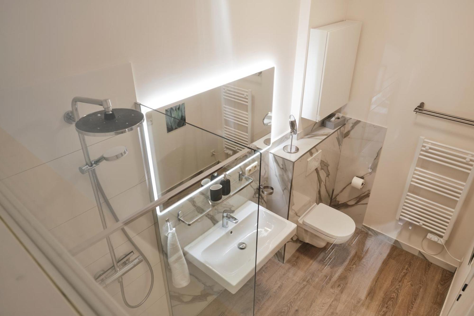 Apartments Zur Alten Konditorei 什未林 客房 照片