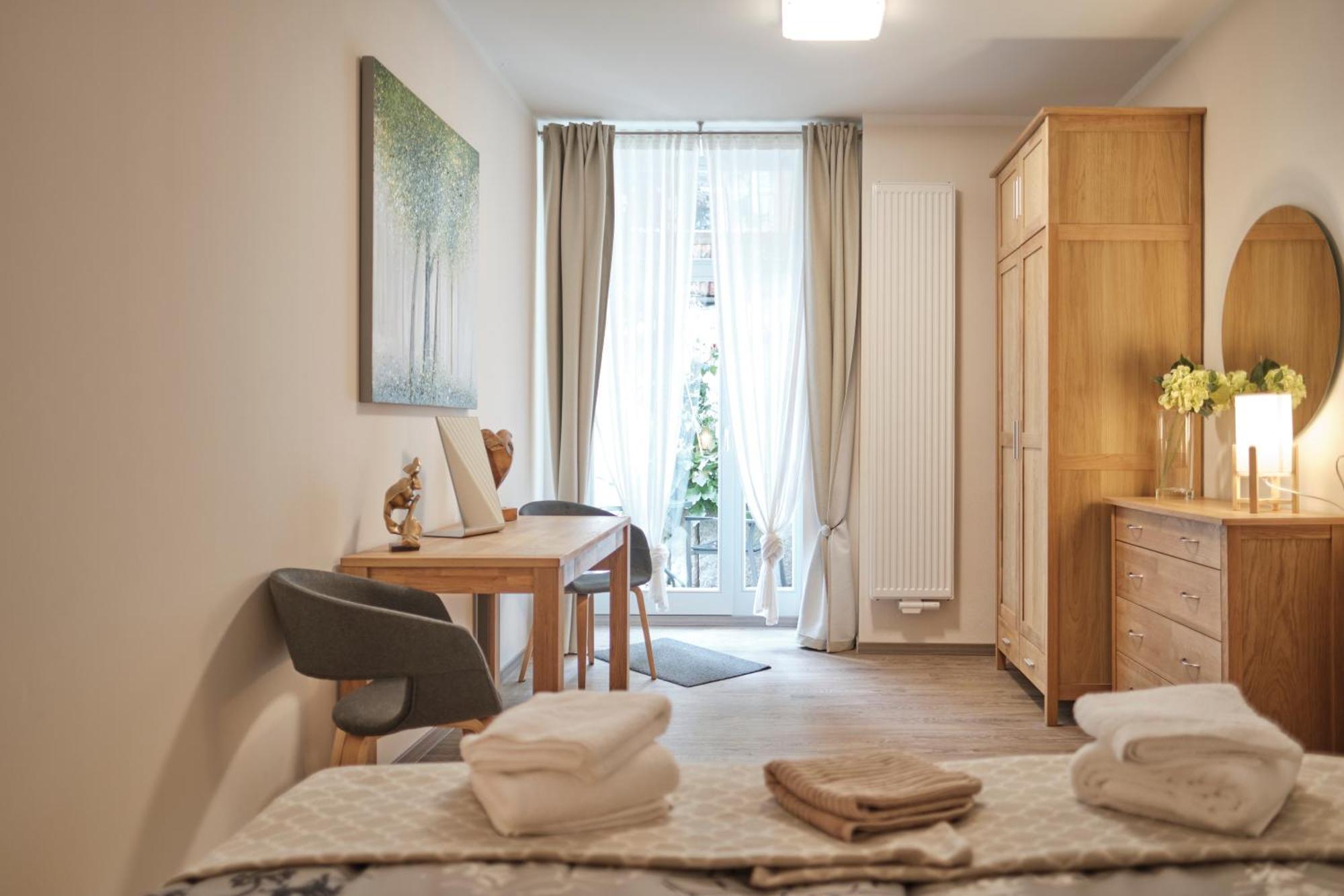 Apartments Zur Alten Konditorei 什未林 客房 照片