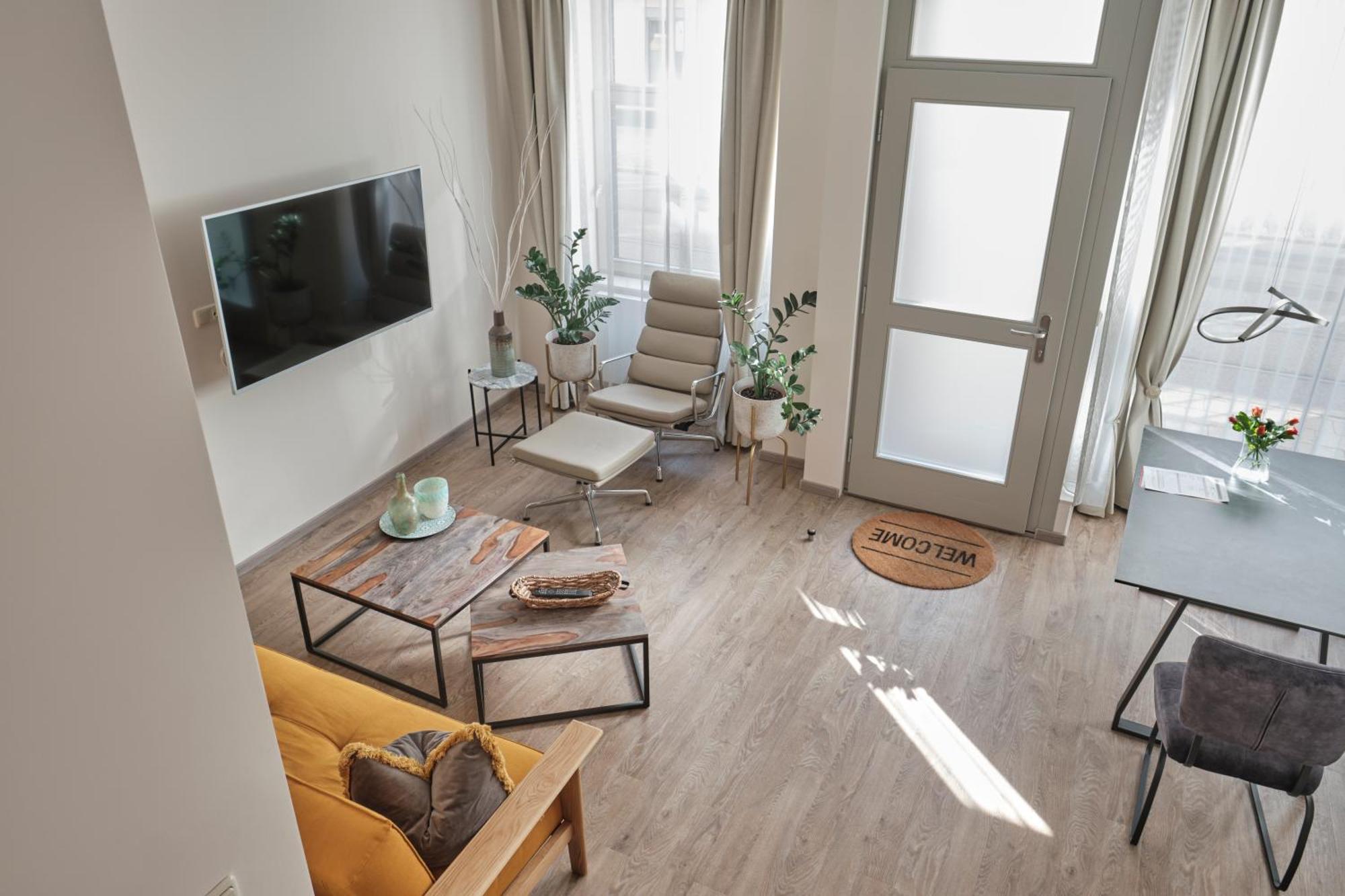 Apartments Zur Alten Konditorei 什未林 客房 照片