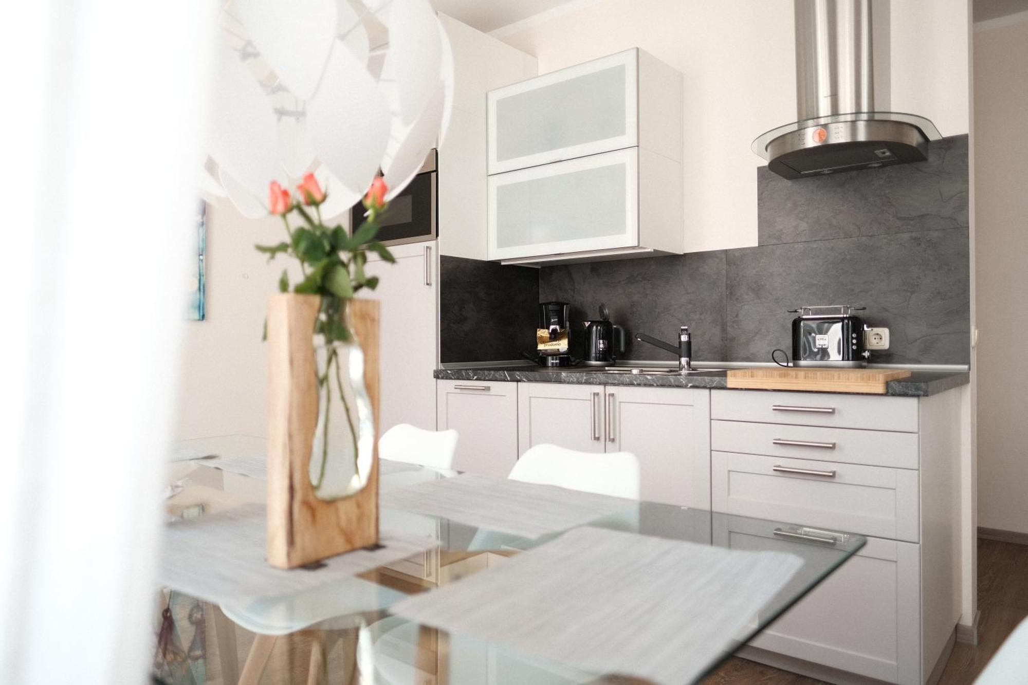 Apartments Zur Alten Konditorei 什未林 客房 照片