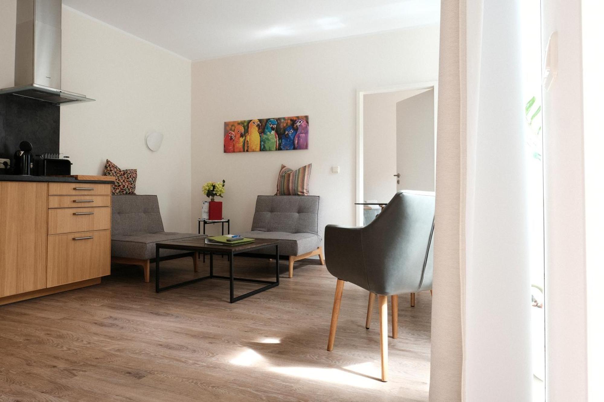 Apartments Zur Alten Konditorei 什未林 客房 照片